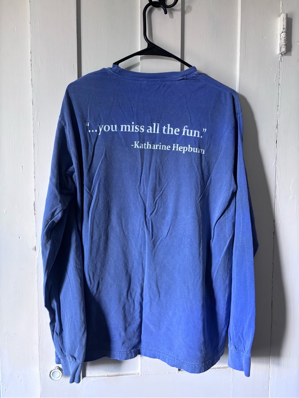 Comfort Colors Long Sleeve Tee Katharine Hepburn quote